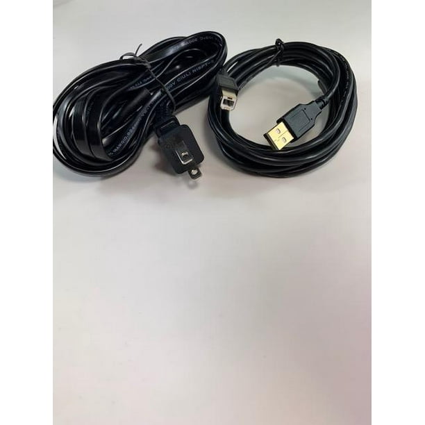 OMNIHIL 10 Feet Long AC Power Cord Compatible with HP Envy 5530 e-All-in-One Printer UL Listed